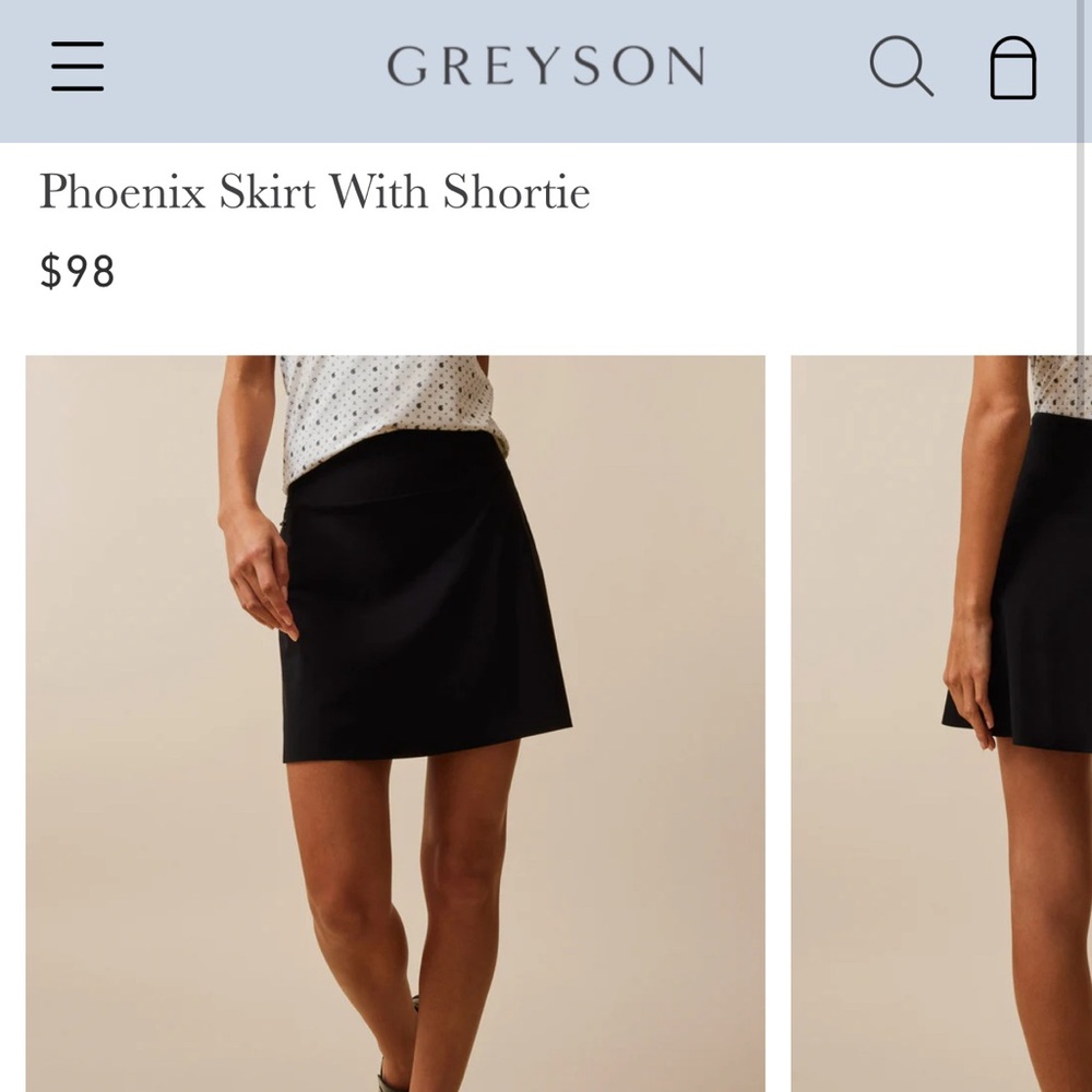 NWT Phoenix Skirt With Shortie (Retail $98)